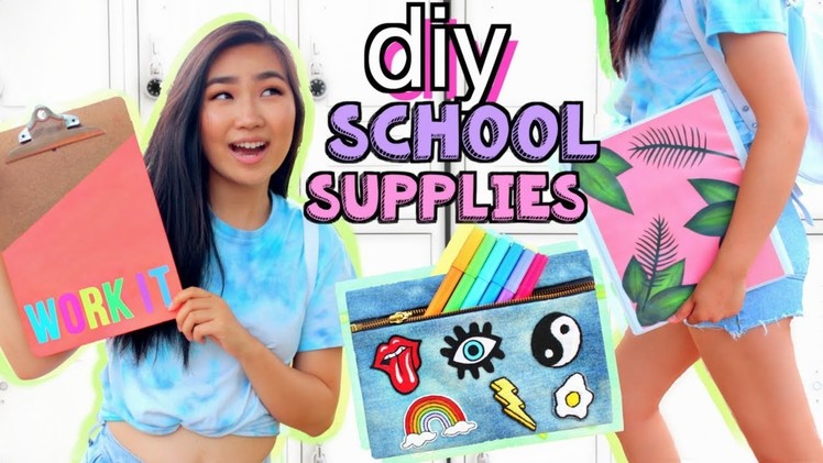 DIY School Supplies + Organization! | JENerationDIY