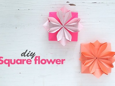 DIY: Square Flower