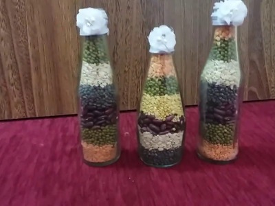DIY with jars and bottles, simple yet beautiful