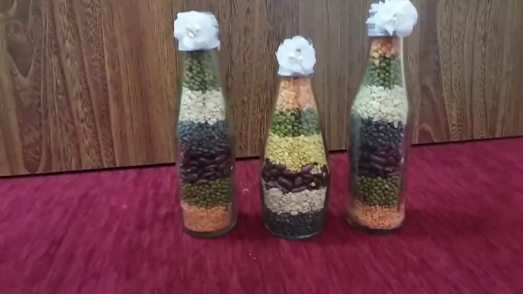 DIY with jars and bottles, simple yet beautiful
