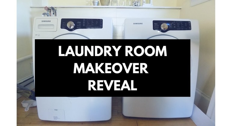 Dollar Tree DIY - Laundry Room Makeover Reveal