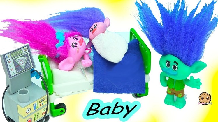 Dreamworks Trolls Poppy + Branch Newborn Baby - DIY Do It Yourself Custom Toy Video