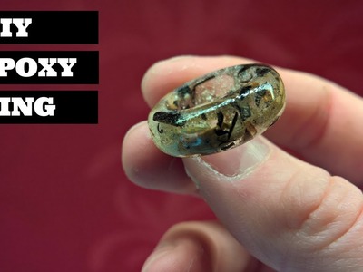 Easy Diy Epoxy Ring | How to make a ring with epoxy