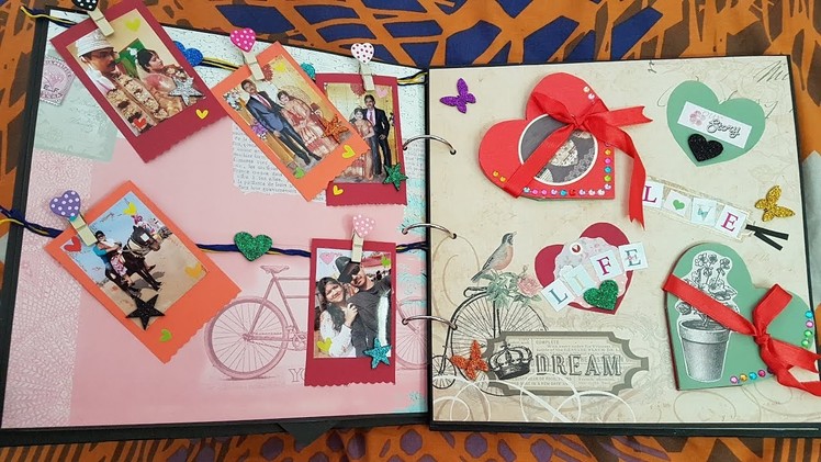 Handmade Memory Book for Couples by DIY Diaries - Colour Splash