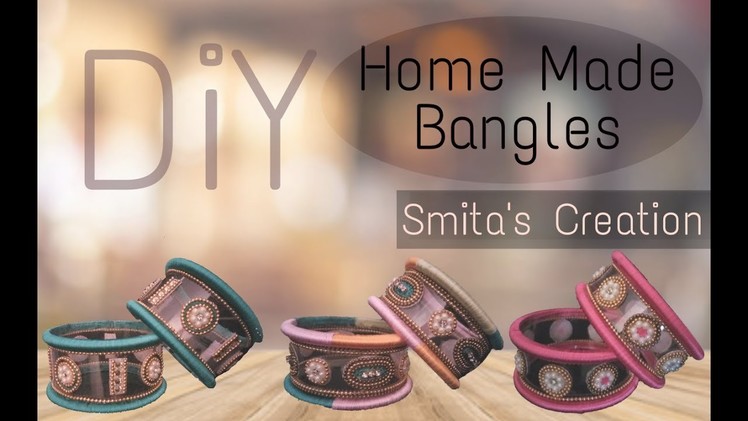 Home Made Fancy Bangles From Empty Plastic Bottle - DIY Fancy Bangles