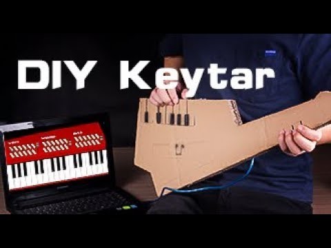 How to DIY a Playable Keytar with Cardboard