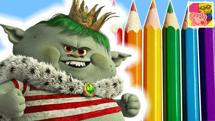 How To Draw Prince Gristle From Trolls Full Movie 2016 | DIY Drawing Kids Craft Ideas ???? Crafty Kids