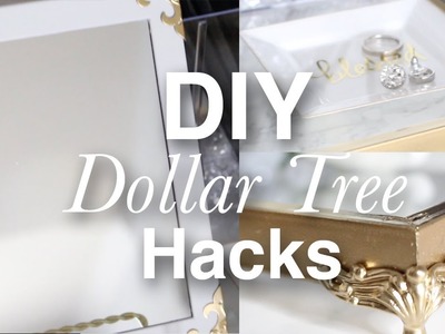 How To Hack Dollar Tree Items On A Budget | Easy Decor DIY Projects To Try | Treshaja