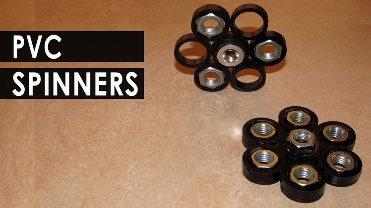 How to make a Cool PVC Spinner - DIY Fidget Spinner