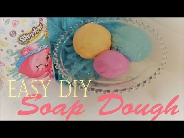 How to make Soap Dough - Easy DIY Soap Dough
