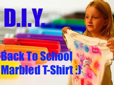 How To Make Your Own DIY Sharpie Tie Dye T-Shirt by Kay's Kreations