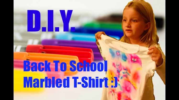 How To Make Your Own DIY Sharpie Tie Dye T-Shirt by Kay's Kreations