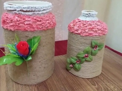 Jar decoration idea DIY