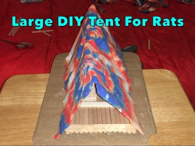 Large DIY Tent For Rats