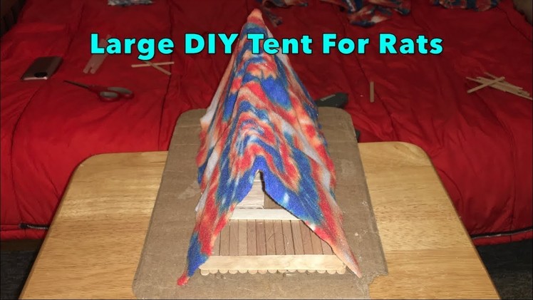 Large DIY Tent For Rats