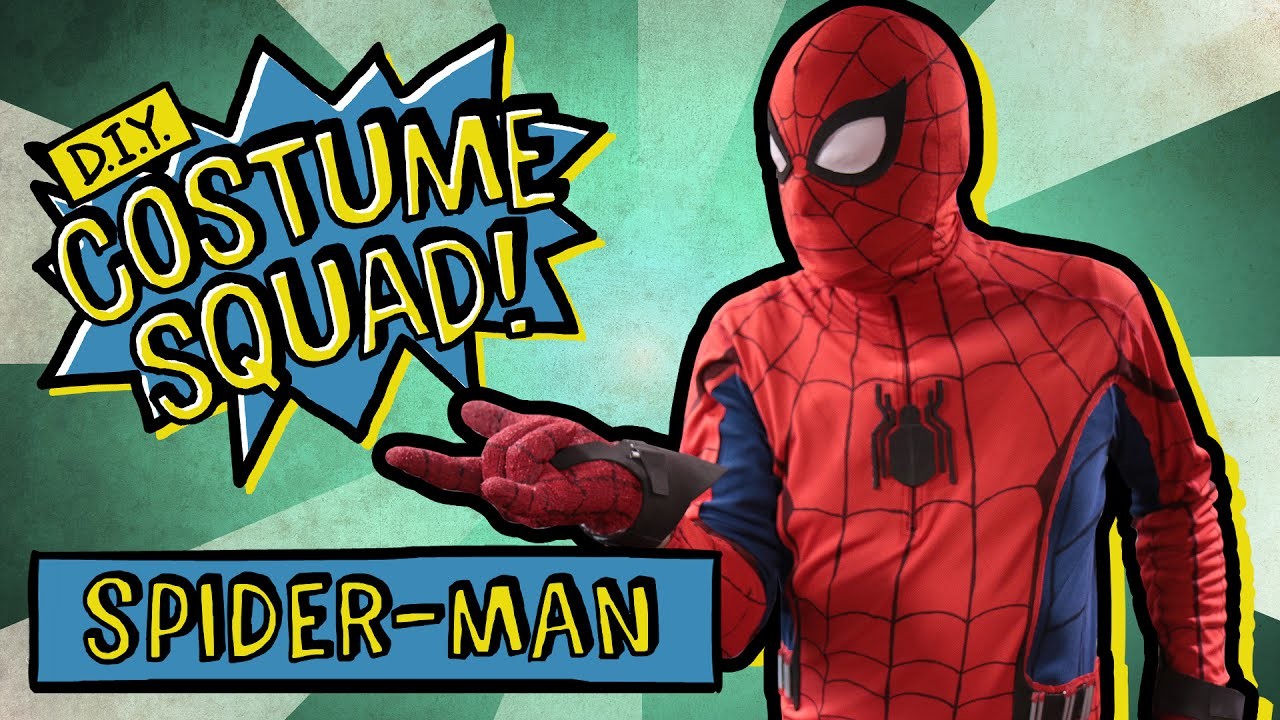 Make Your Own Spider Man Homecoming Suit Diy Costume Squad