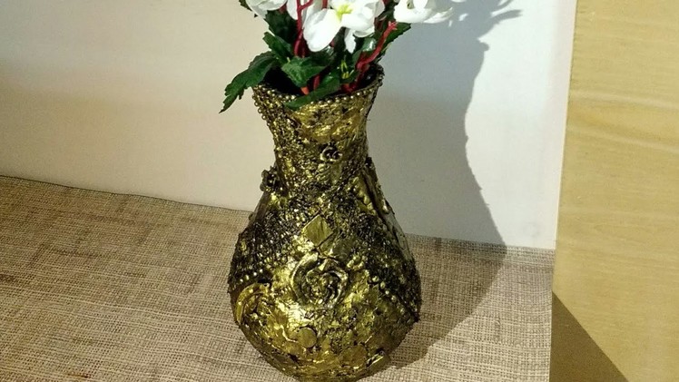 Newspaper flower pot banane ka tarika || Diy flower pot || diy newspaper vase