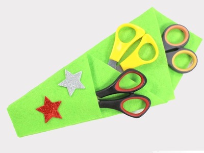 Scissors Pouch | Easy Scissors Case | No-Sew DIY