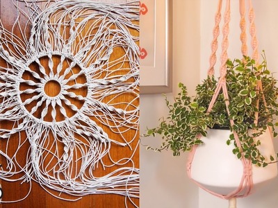 We Tried Making DIY Plant Hangers!