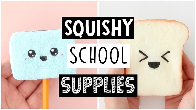 WEIRD SQUISHY DIY BACK TO SCHOOL SUPPLIES!