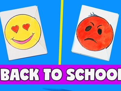 2 in 1 DIY notebook ideas | I love and do not like school | BACK TO SCHOOL SUPPLIES 2017 | Julia DIY