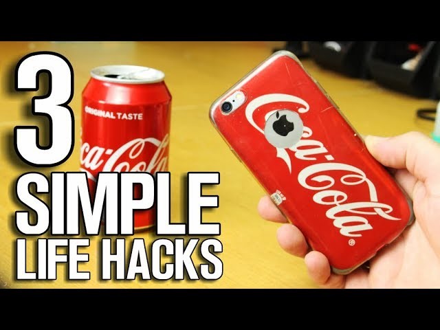 3 Simple Life Hacks - DIY Ideas