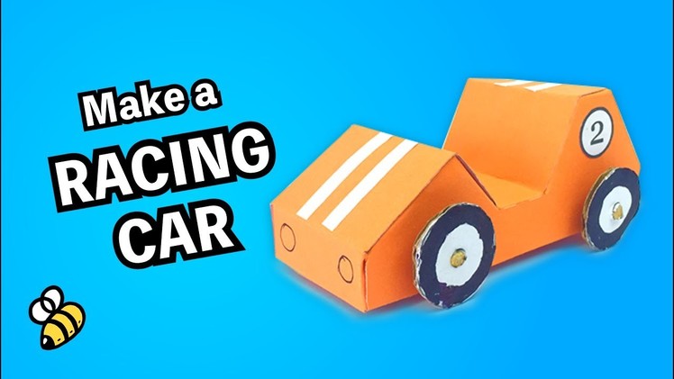 3D Paper Craft - Make a Racing Car