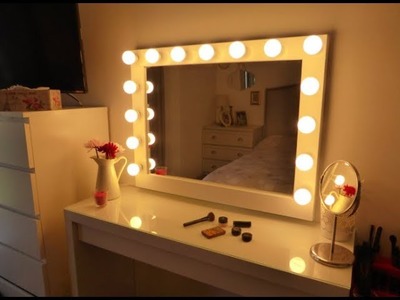 $45 Vanity Mirror | DIY Dorm Decor