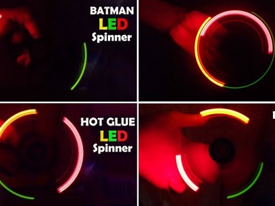 7 Super Awesome DIY LED Fidget Spinner compilation