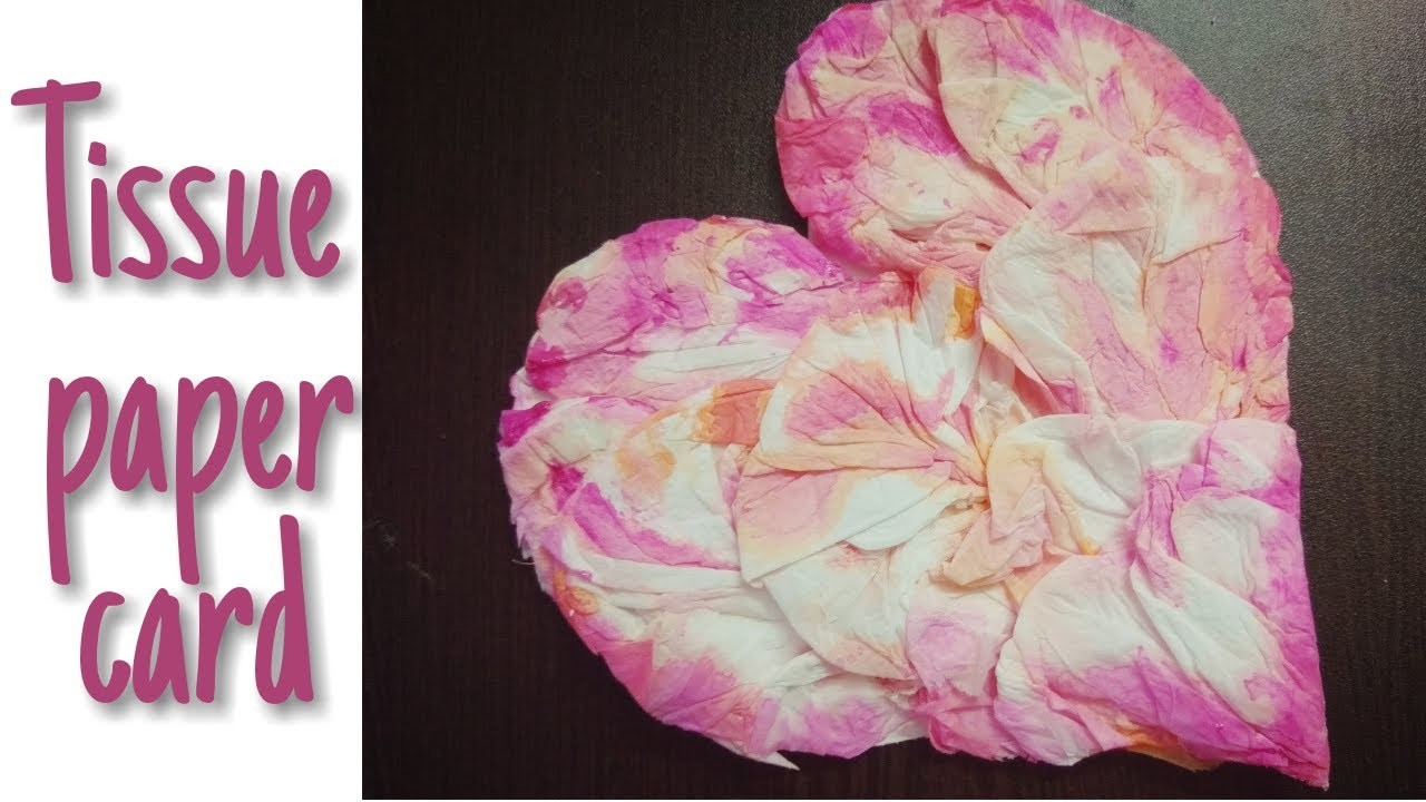 Beautiful 77 Tissue Paper Card