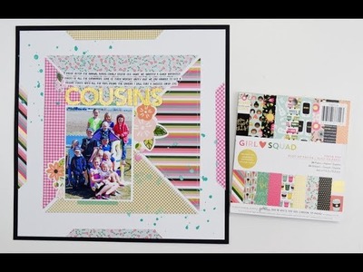 Creative Scrapbooking with 6x6 paper pads by Becki Adams for Scrapbook Expo