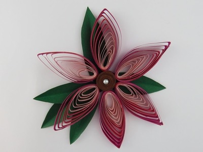 Decoration quilling flower DIY table deco papercraft wall deco