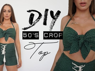 DIY 50´s crop top. part 2 | Tijana Arsenijevic