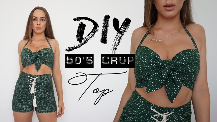 DIY 50´s crop top. part 2 | Tijana Arsenijevic