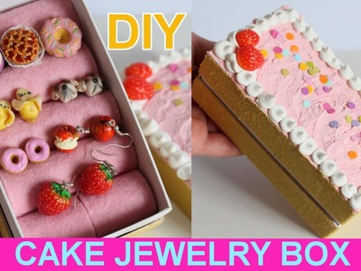 DIY Cake Jewelry Box - DIY Home Deco - Cake Box - Easy DIY