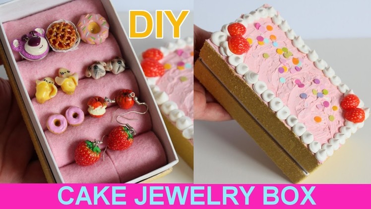 DIY Cake Jewelry Box - DIY Home Deco - Cake Box - Easy DIY