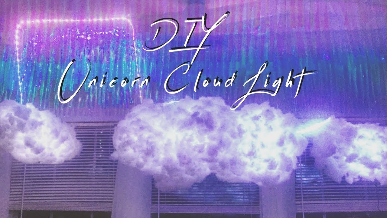 Diy Cloud Light Using Led Color Changing Lights Elle K Creative