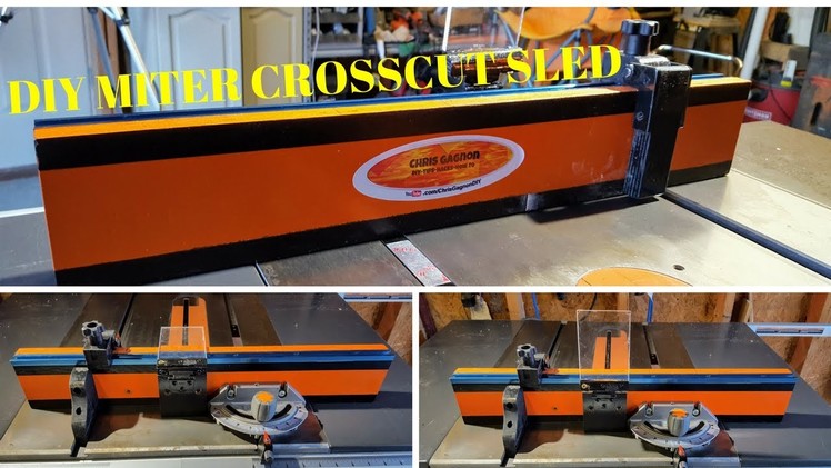 DIY CrossCut Miter Sled