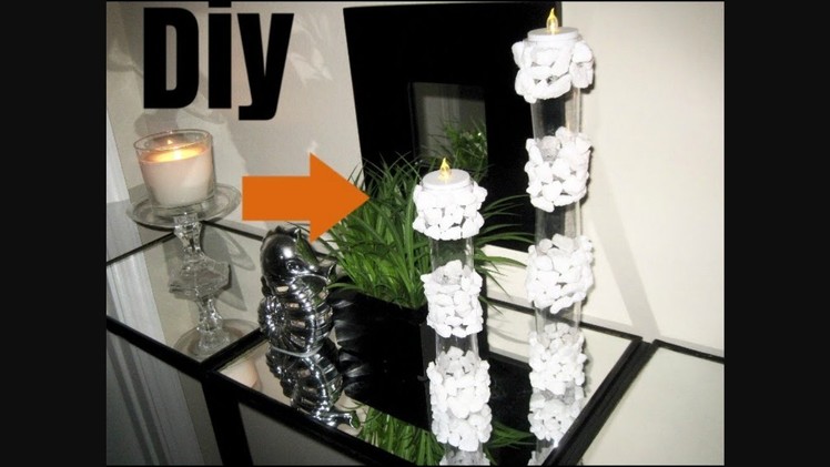Diy Dollartree Candle stand