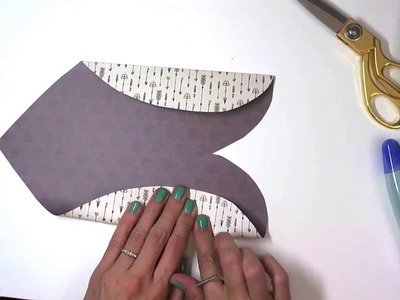 DIY Envelope using a Heart Shape | Origami