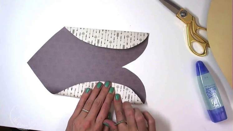 DIY Envelope using a Heart Shape | Origami