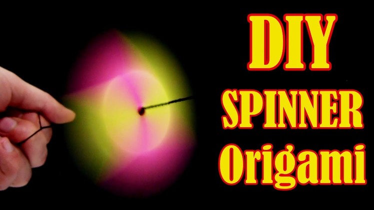 DIY fidget SPINNER ON THREADS EASY | Hand fidget Spinner ON THREADS WITHOUT BEARINGS !