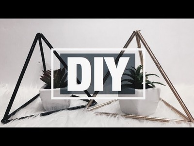 Diy geometric shape wooden stick Room.Home decor. ????❤️