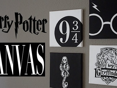 DIY Harry Potter Canvas | PAUADELL