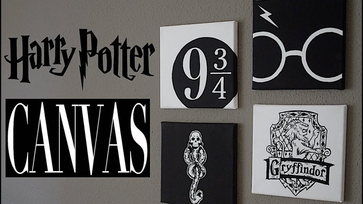 DIY Harry Potter Canvas | PAUADELL