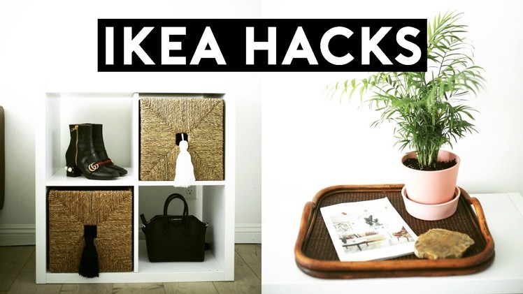 DIY IKEA HACKS! TRENDY + MINIMAL.DIY ROOM DECOR 2017