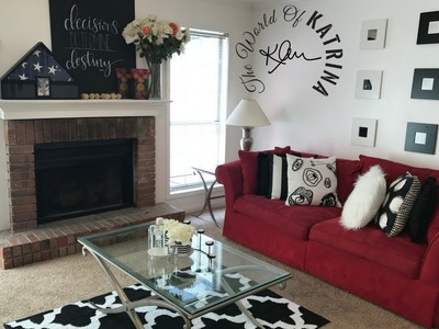 DIY Living Room Décor on a Budget | Interior Design | TheWorldofKatrina