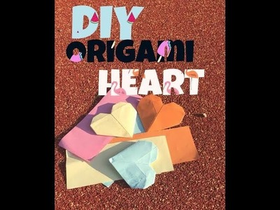 DIY Origami World best heart (Folding Instructions)