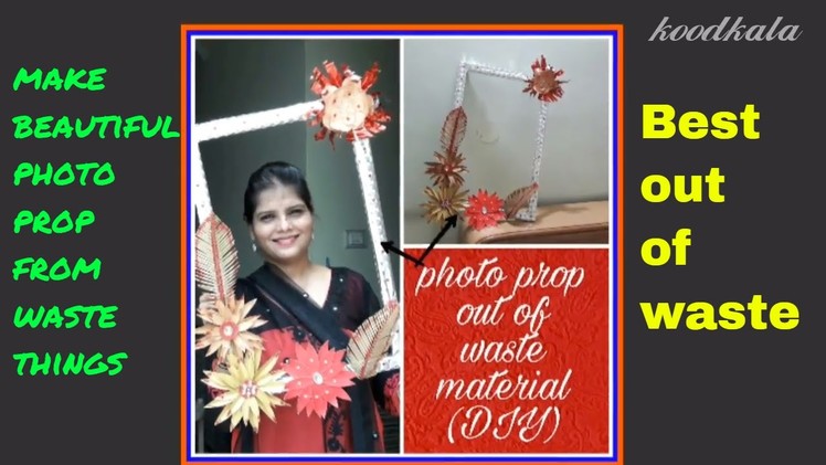 DIY photo booth props.photography props.how to make photoprop at home.diy photo frame.koodkala 13