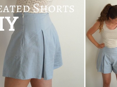 DIY - Pleated Shorts | Amphioen